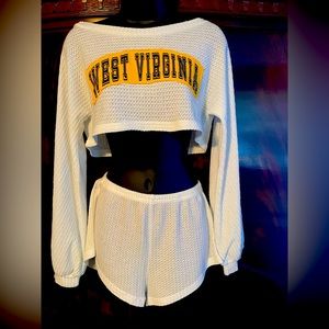 West Virginia waffle set